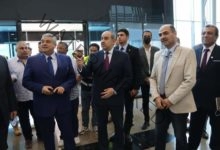 منار يتفقد المراحل النهائية لمشروع تطوير مطار سفنكس