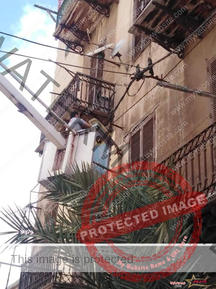الإستجابة الفورية لشكاوي الكهرباء بحي الجمرك بالإسكندرية 