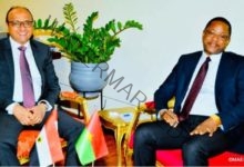 السفير المصري في واجادوجو يلتقي الوزير المنتدب للتعاون الإقليمي البوركيني 