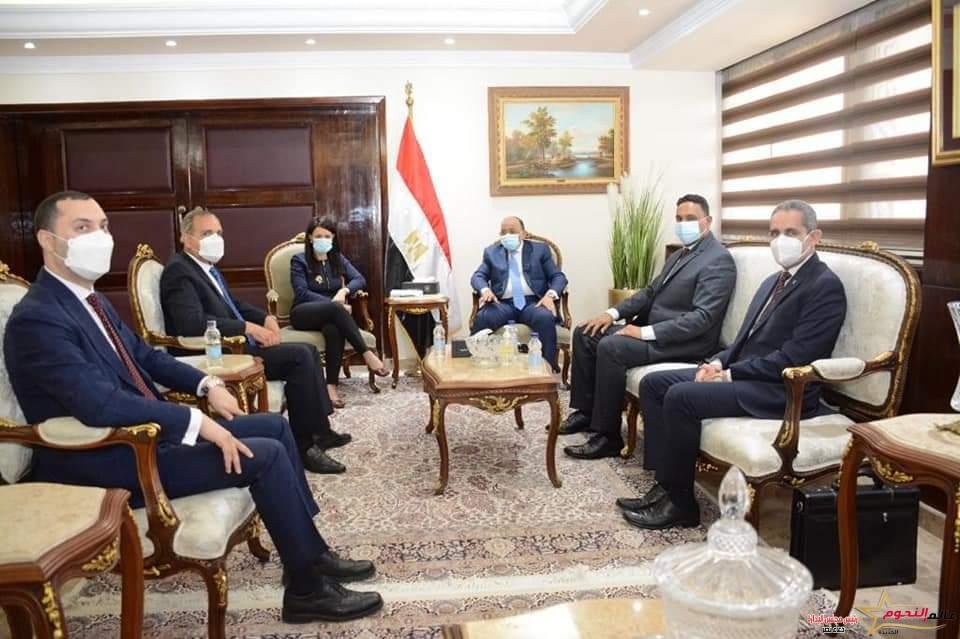 شعراوي والمشاط يشهدان توقيع بروتوكولات بدء تنفيذ المشروعات الاستثمارية لتطهير مصرف كيتشنر بتكلفة 79 مليون يورو