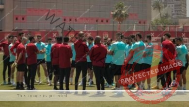 موسيمانى يقود تدريبات لاعبي الاهلى استعدادا لمواجهه الوداد المغربي