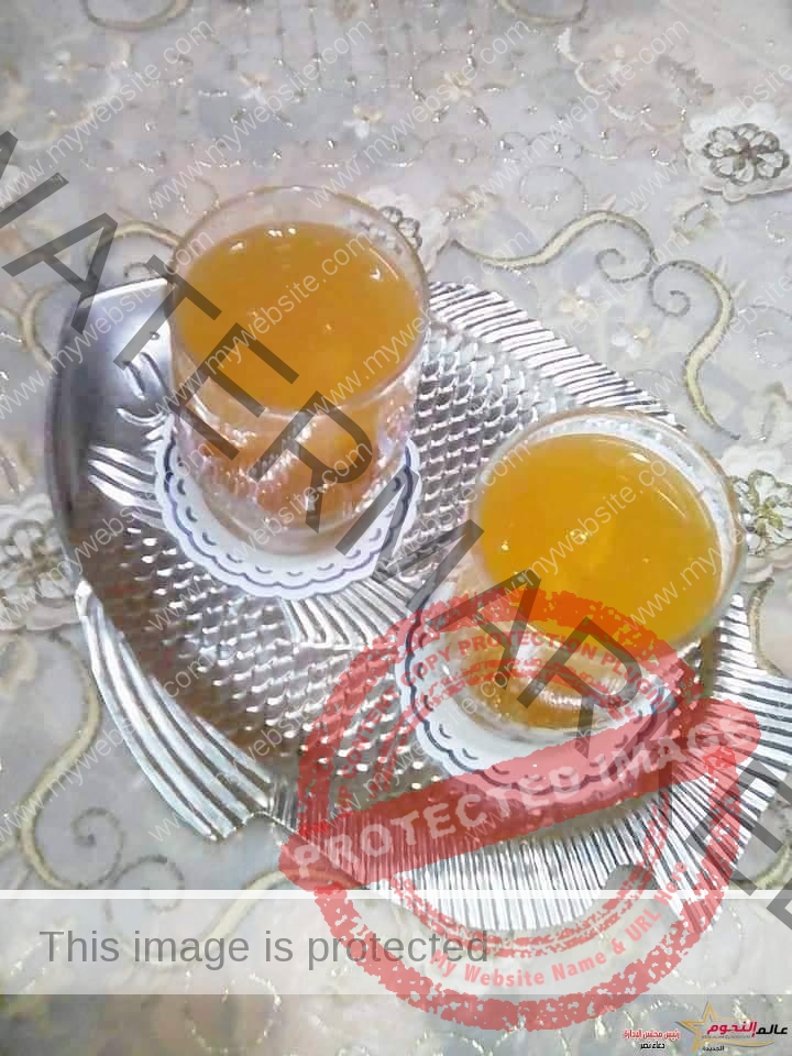 عصير خوخ طبيعي ... مقدم من الشيف: مريم جلال