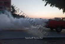 سيارات الوحدات المحلية تجوب أنحاء محافظة الإسماعيلية لمكافحة البعوض والذباب