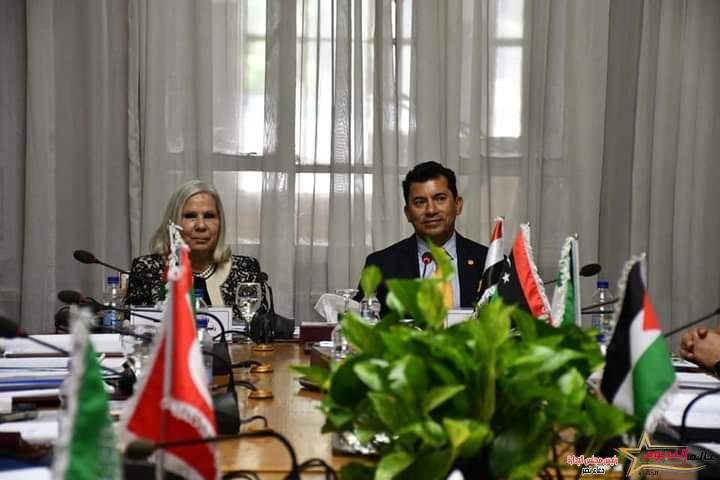 "صبحي" يترأس اجتماع المكتب التنفيذى لمجلس وزراء الشباب والرياضة العرب