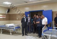 رئيس جامعة المنيا يقوم بجولة تفقدية لمستشفى الرمد وجراحات العيون التخصصي ومستشفى الاطفال الجامعي الجديد 
