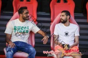 مصابي الأهلي السولية وحمدي وديانج يشاركون فى تدريبات اليوم استعدادًا للوداد 