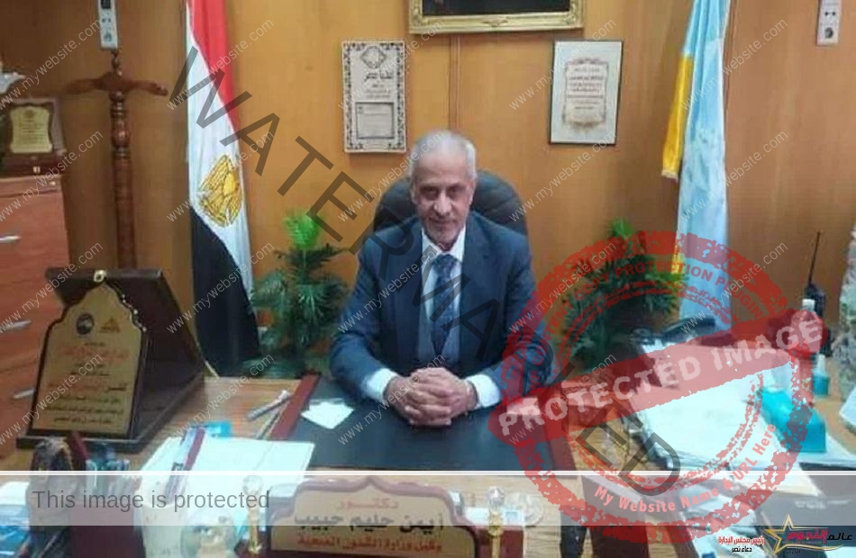 محافظ الإسكندرية ينعي دكتور أيمن حليم وكيل وزارة الصحة بالإسكندرية