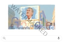 جوجل يبدل شعاره بصورة للراحل بطل "الكيت كات"