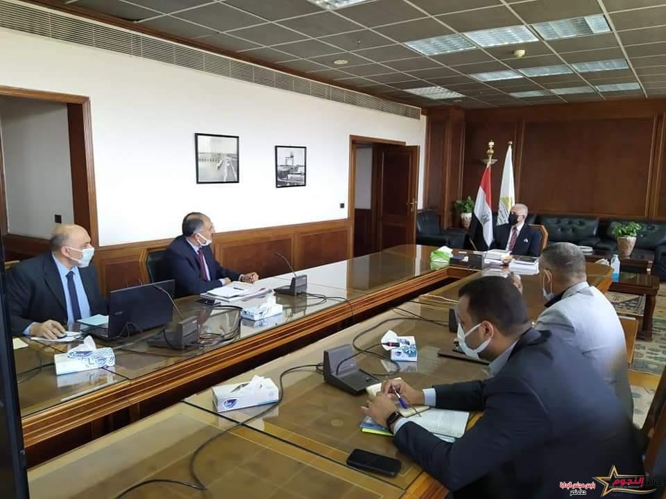 د. عبد العاطى يتابع مجهودات حصر أملاك الوزارة وإجراءات تعظيم الإستفادة منها