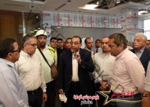 رئيس الوزراء يتفقد أعمال تطوير وتوسعة مطار شرم الشيخ الدولي