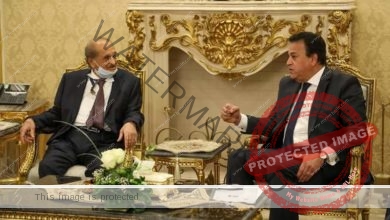 عبد الغفار يلتقي رئيس المجلس الأعلى للصحة بمملكة البحرين لبحث التعاون بين البلدين