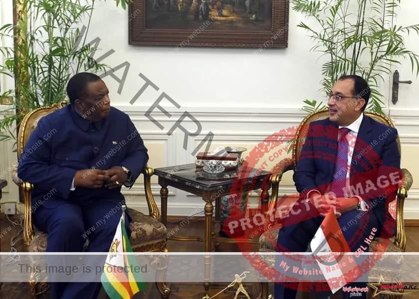 رئيس الوزراء يلتقي نائب رئيس جمهورية زيمبابوي والوفد المرافق له