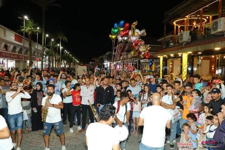 رأس البر تحتضن حفل فنى بشارع النيل