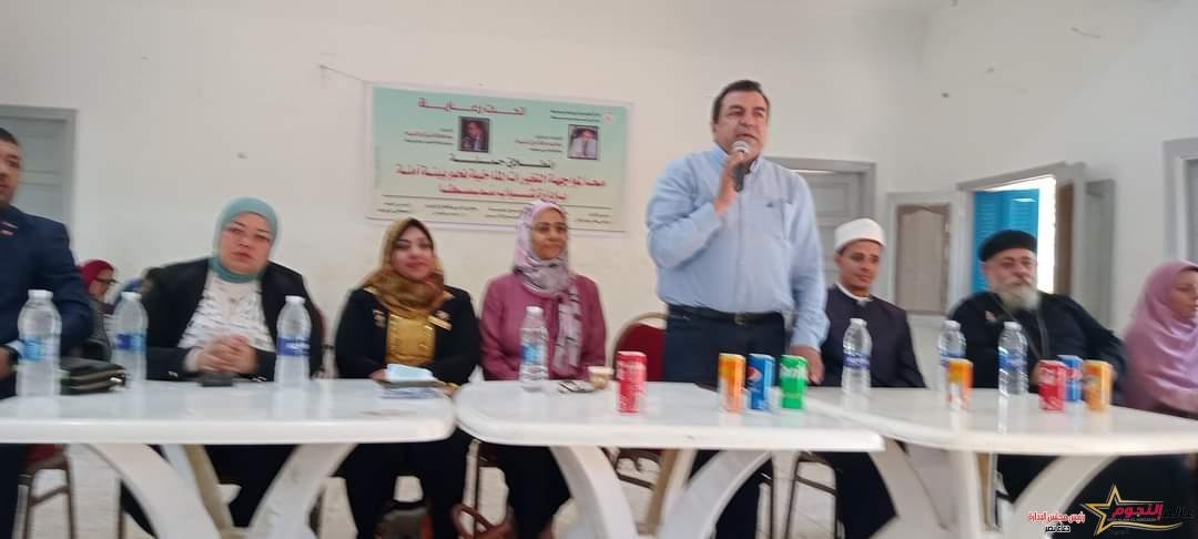 مصطفى ابراهيم يشارك فى الحملة الوطنية الأولى لمواجهة التغيرات المناخية بـ بنى سويف
