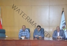 نائب المحافظ " د. عاصم سلامة" يعقد اجتماعا موسعاً للوقوف على آخر المستجدات لموقف توريد القمح  