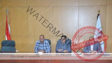 نائب المحافظ " د. عاصم سلامة" يعقد اجتماعا موسعاً للوقوف على آخر المستجدات لموقف توريد القمح  