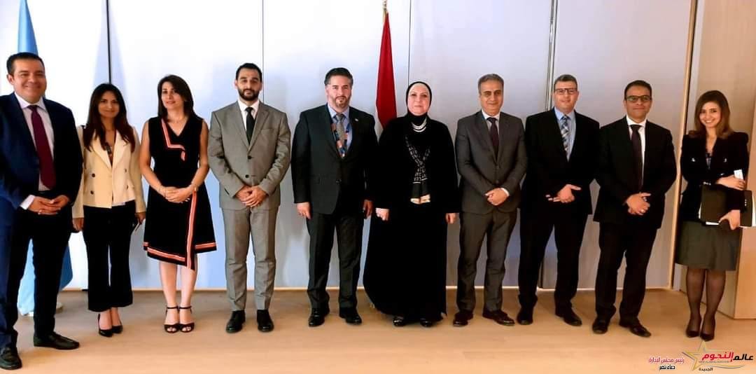 جامع تلتقى بوزيرى تجارة جنوب أفريقيا ولبنان لبحث تعزيز التجارة البينية والاستثمارات المشتركة