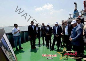 رئيس الوزراء يتفقد أعمال تطوير الأرصفة الغربية والمعامل المركزية بميناء شرق بورسعيد