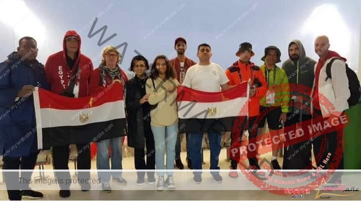 السفيرة المصرية لدى موريشيوس تستقبل الوفد المصري المشارك في بطولة ألعاب القوى