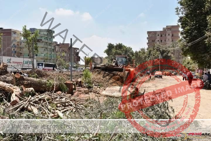 محافظ الشرقية:  يُتابع أعمال توسعة ورصف شارع بحر شيبة بمركز الزقازيق