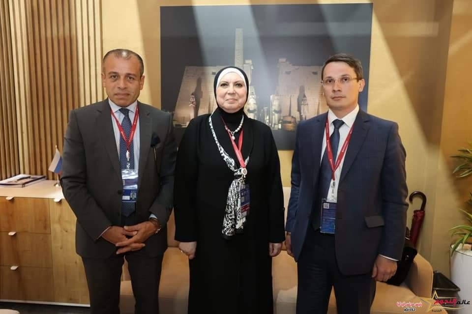 جامع تستعرض مع وزير تجارة الاتحاد الأوراسى موقف المفاوضات الجارية بشأن اتفاق التجارة الحرة