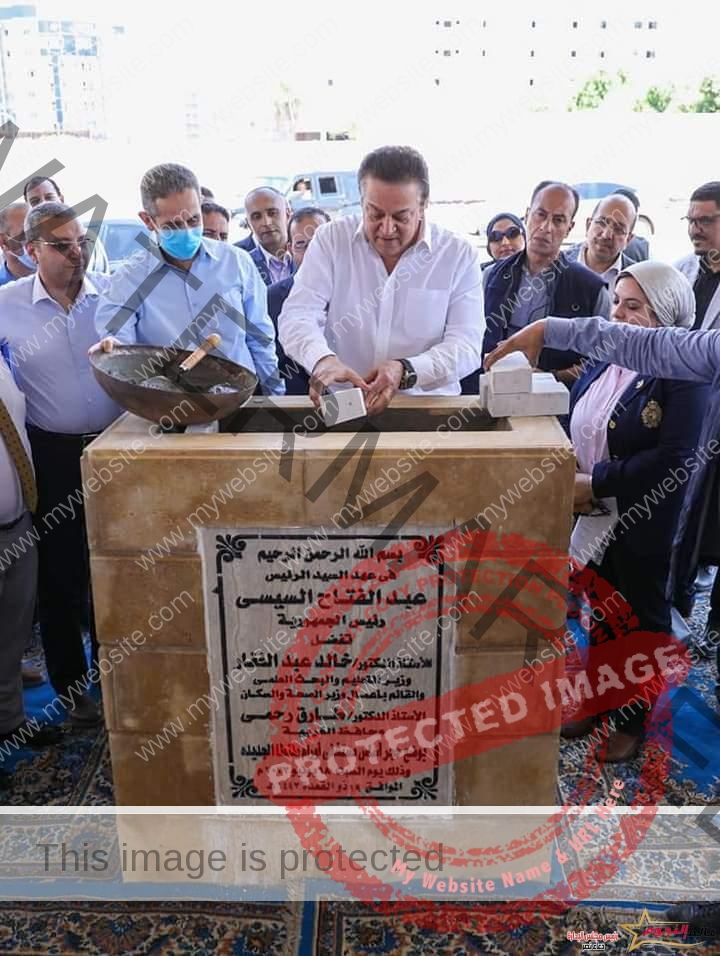 عبدالغفار يضع حجر الأساس لمستشفى مركز أورام طنطا الجديد بتكلفة مليار و62 مليون جنيه