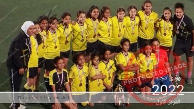 وادى دجلة لكرة القدم بنات يحصل على المركز الأول ببطولة الجمهورية