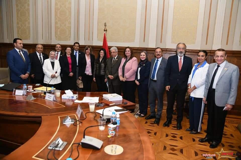 وزيرة التعاون الدولي تلتقي أعضاء لجنة الشئون الخارجية والعربية والأفريقية بمجلس الشيوخ