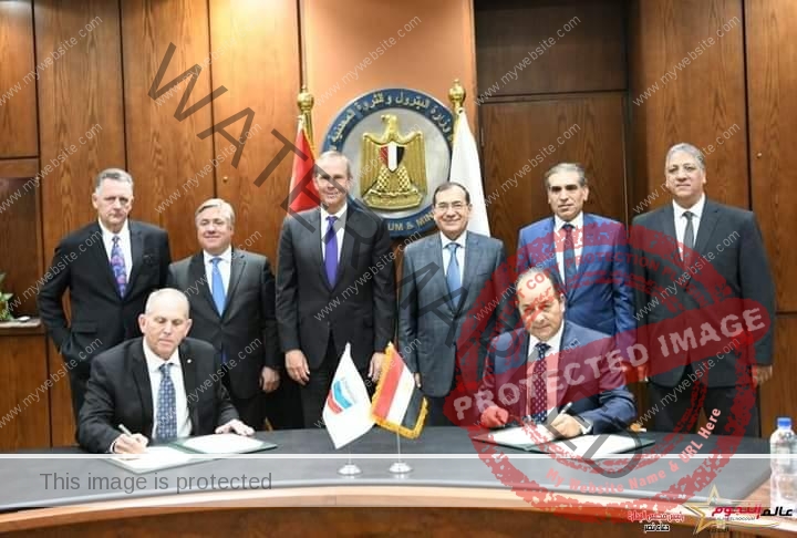 توقيع مذكرة تفاهم بين الشركة المصرية القابضة للغازات الطبيعية "إيجاس" وشركة شيفرون