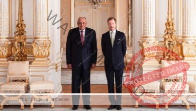 صاحب السمو الملكي الدوق الأكبر للوكسمبورج يستقبل وزير الخارجية سامح شكري