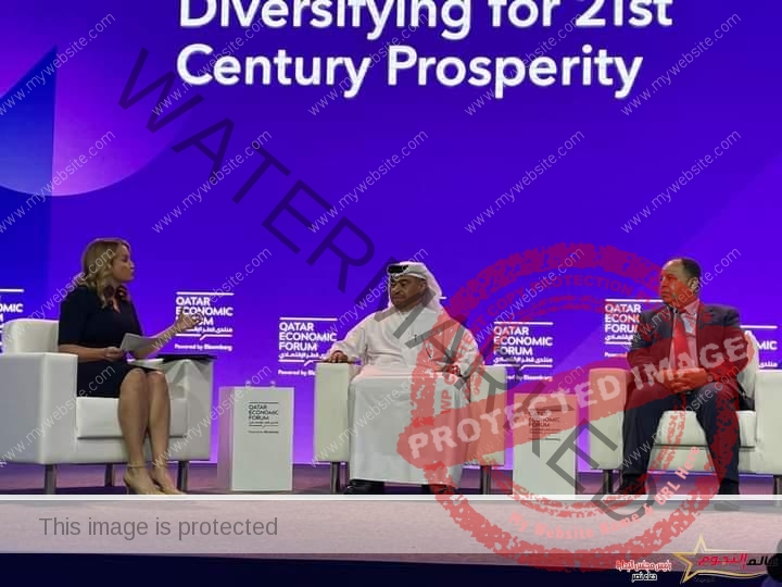 وزير المالية.. خلال مشاركته بمنتدى قطر الاقتصادى