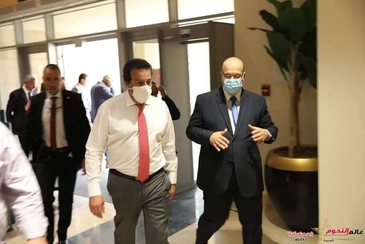 عبدالغفار يتفقد مقر الوزارة الجديد بالعاصمة الإدارية الجديدة