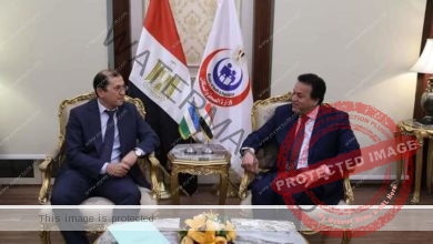 عبد الغفار يستقبل سفير أوزبكستان لدى مصر لبحث سبل التعاون بين البلدين