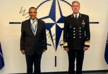 السفير المصري ببروكسل يلتقي برئيس اللجنة العسكرية لحلف شمال الأطلنطي