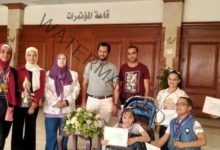 وزارة الشباب تكرم ذوي الهمم الحاصلين علي تدريب برنامج" مشواري "