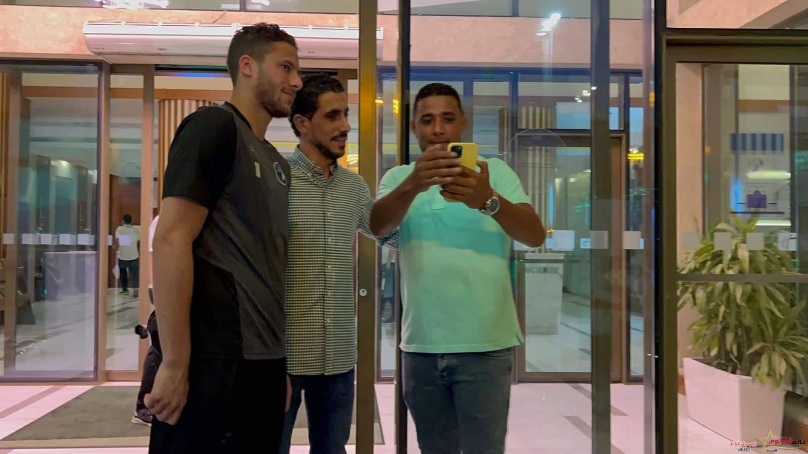 بعثه بيراميدز تجري اول تدريباته استعدادا لمواجهه الاتحاد السعودى