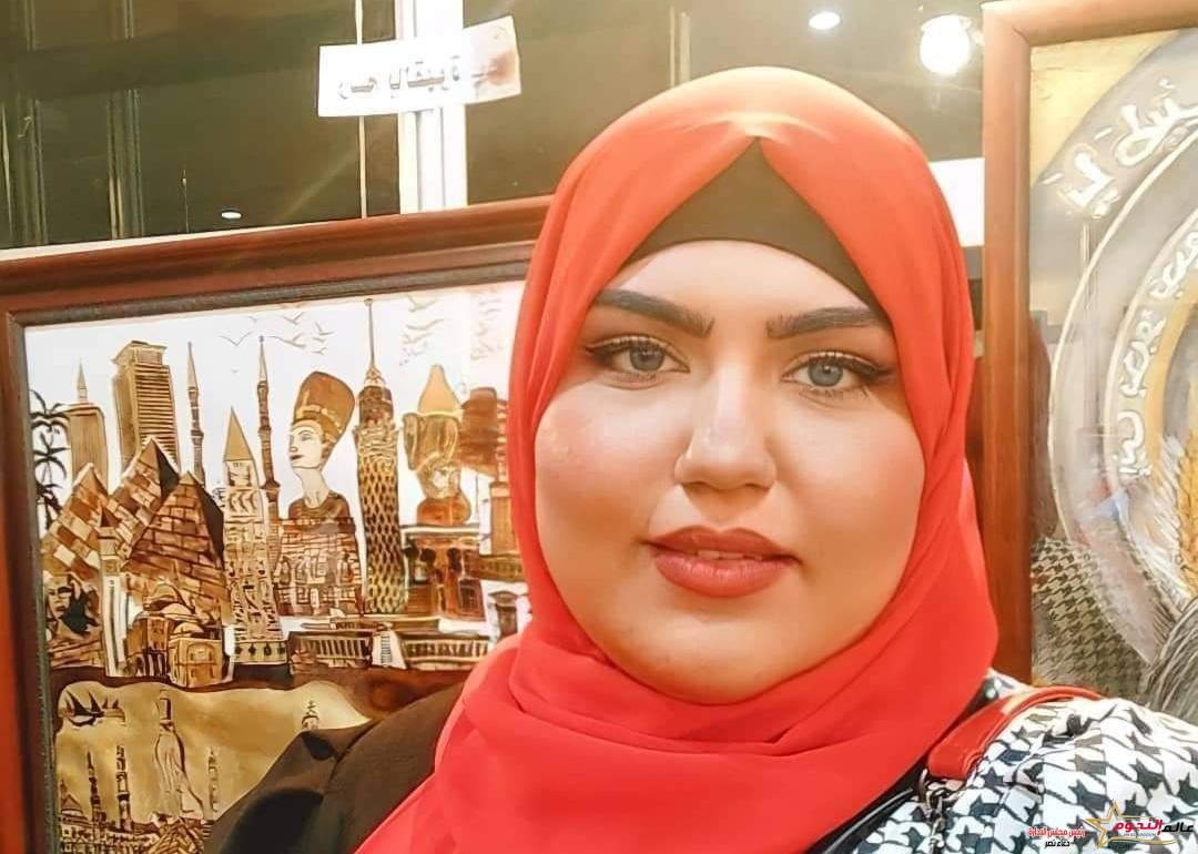 إسراء حسنين تتفنن في محاكاة الأماكن السياحية والدينية بالقهوة وبقايا الطعام