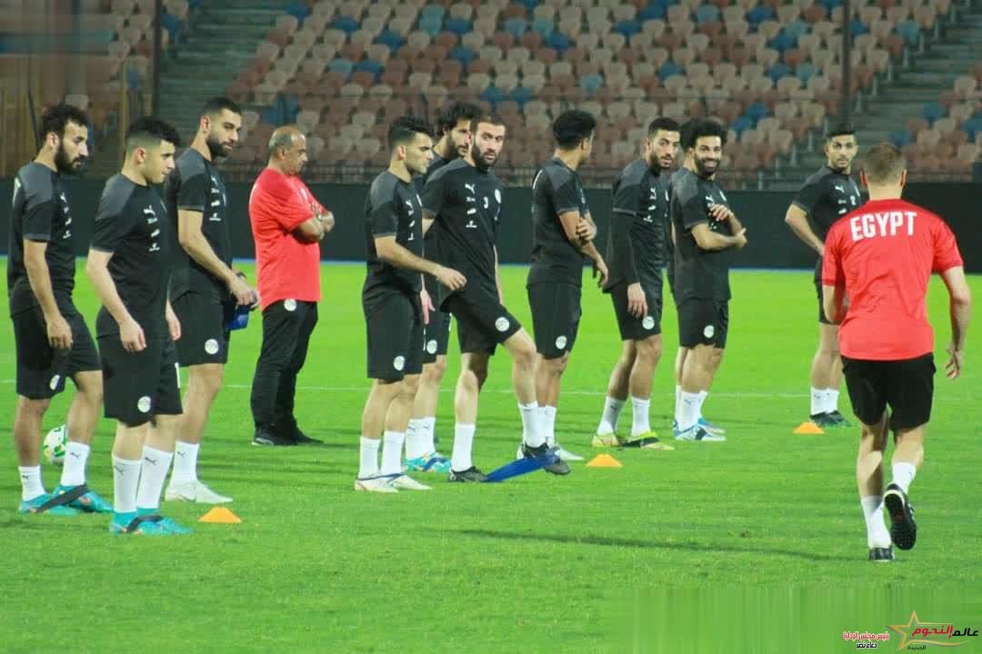 منتخب مصر يواصل استعداداته لمباراة غينيا