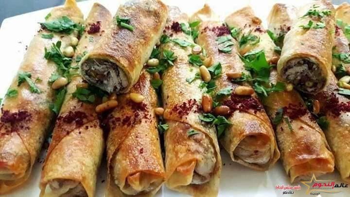 لفائف المسخن الفلسطيني ... مقدم من: مطبخ عالم النجوم