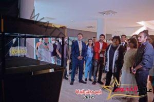 وزيرة الثقافة تفتتح معرض نتاج منحة الفائزين بجائزة الدولة للإبداع الفني بالأكاديمية المصرية للفنون بروما