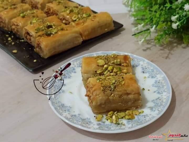 صينية بقلاوة بالجلاش ... مقدمة من الشيف: نشوى الزعويلي