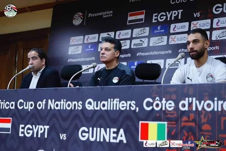 إيهاب جلال بصعوبة المجموعة قبل مباراة غينيا غدًا 