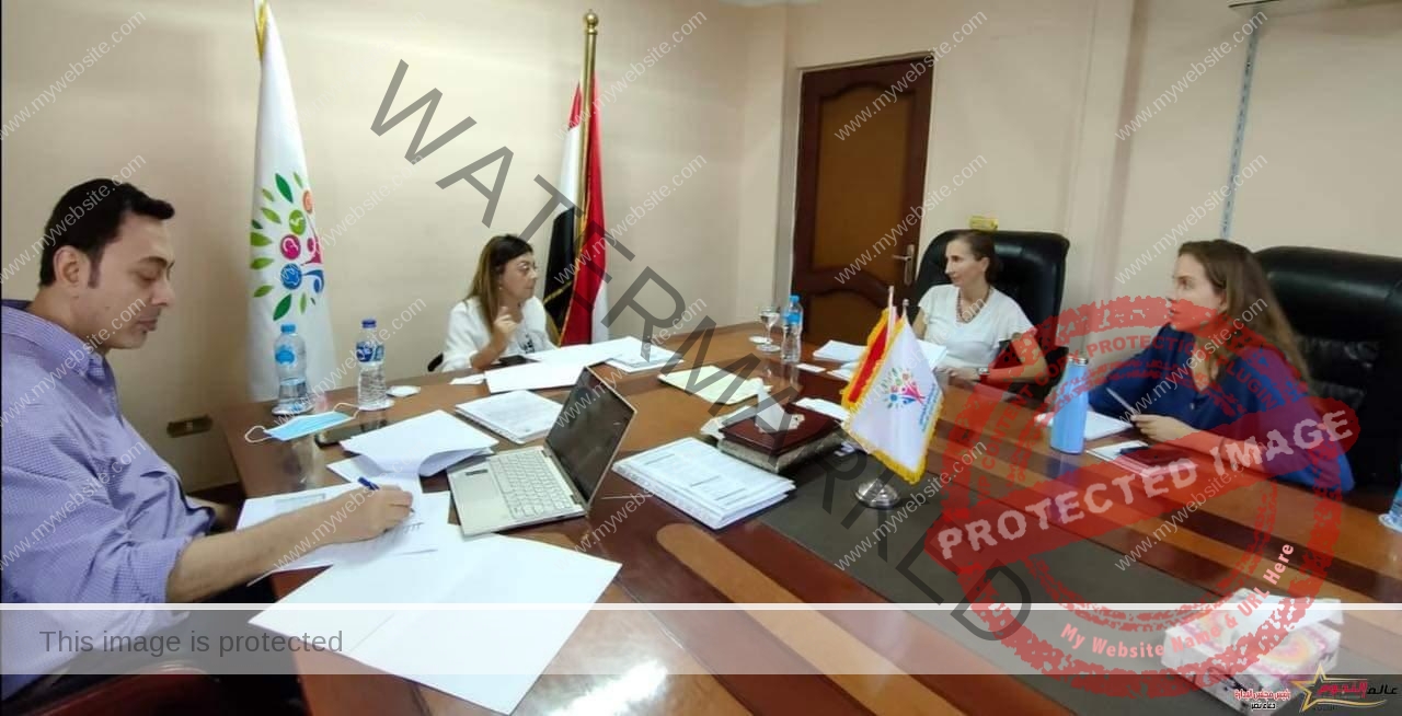 إيمان كريم تستقبل وفد الوكالة الإيطالية للتعاون الانمائي في مصر