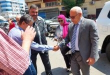 محافظ بورسعيد يتفقد غرفة عمليات إمتحانات الثانوية العامة بديوان المديرية