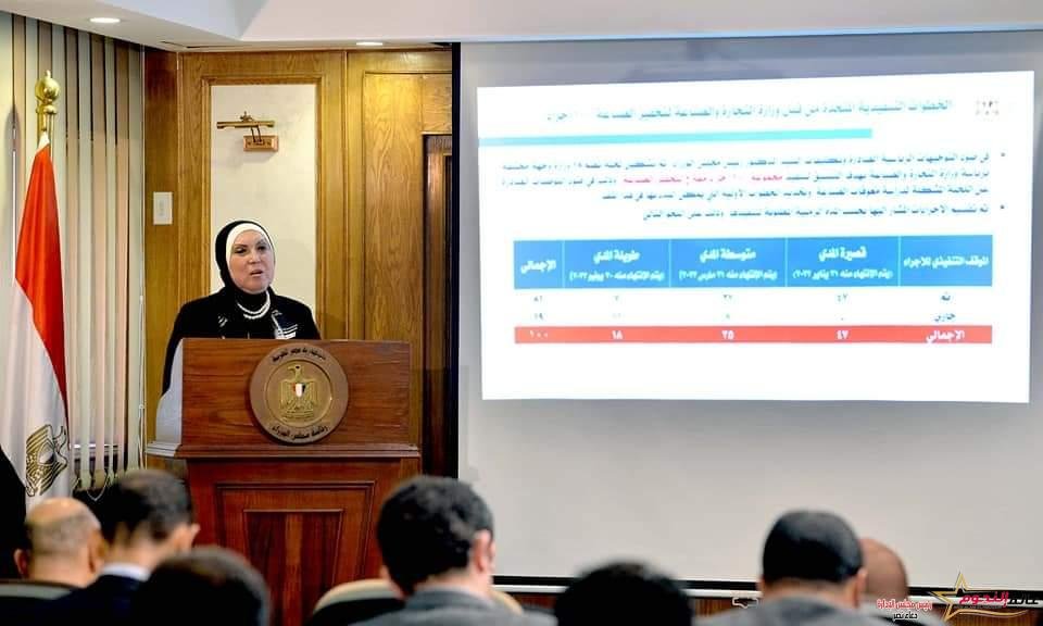 نيفين جامع: الانتهاء من 81 إجراء من قائمة الـ 100 اجراء لتحفيز الاستثمار في القطاع الصناعي