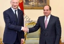 السيسي يلتقي وزير الأقتصاد والمالية الفرنسي