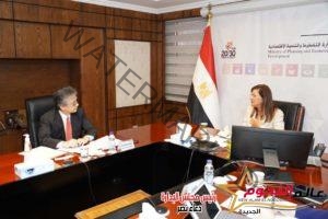 وزيرة التخطيط تلتقي السفير الياباني في مصر لبحث تعزيز سبل التعاون