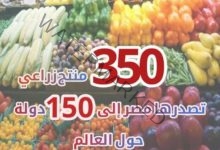 "أرقام X الزراعة" تعرف على عدد المنتجات الزراعية التي تصدرها مصر الى الخارج
