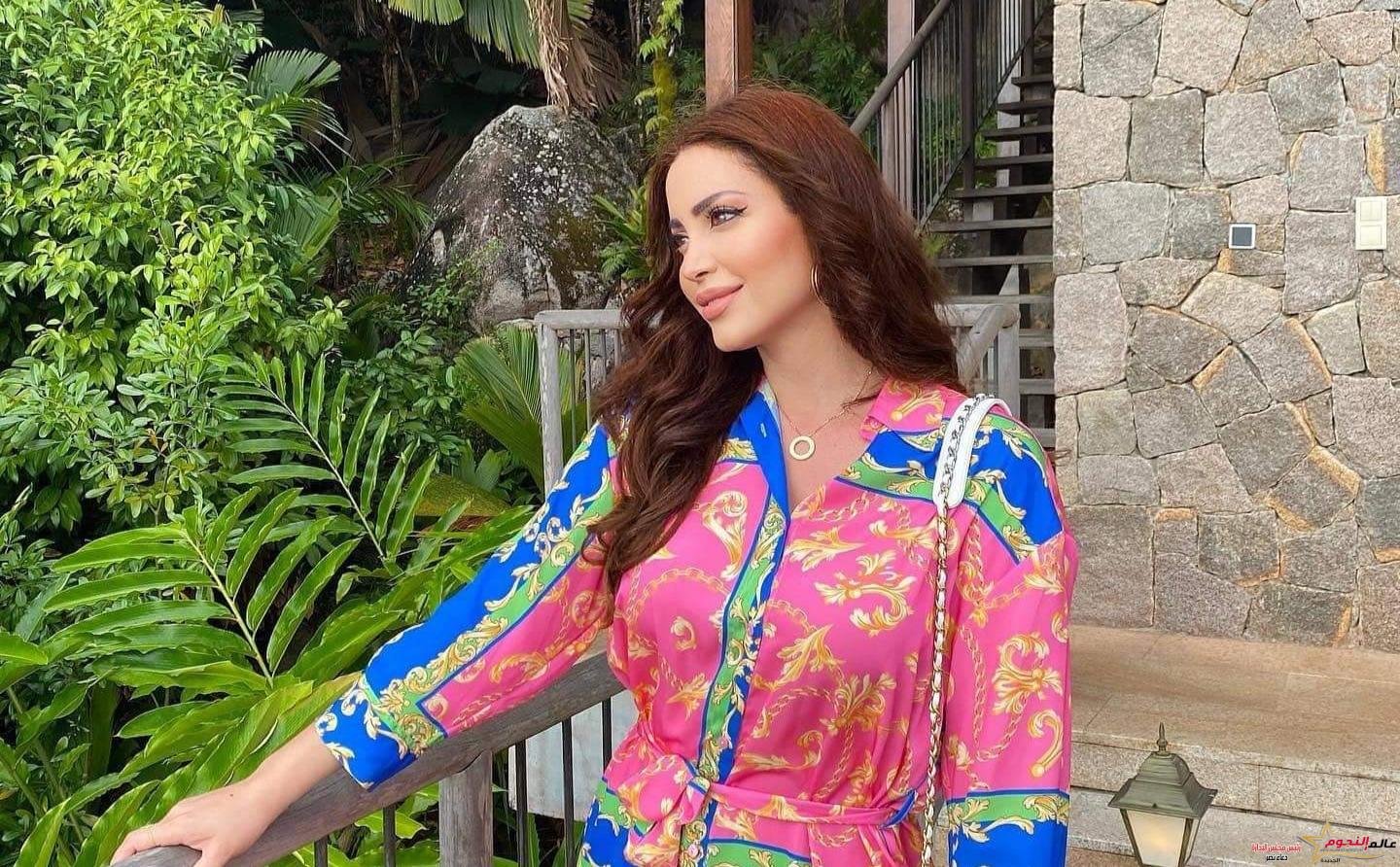 ‏نسرين طافش بأجمل تصاميم مجوهرات بعد إعلان زواجها