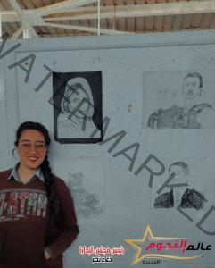 مريم فهمي لـ عالم النجوم: بهتم يكون ليا معرض كبير لعرض رسوماتي وأوصل رسالتي من خلال الفن